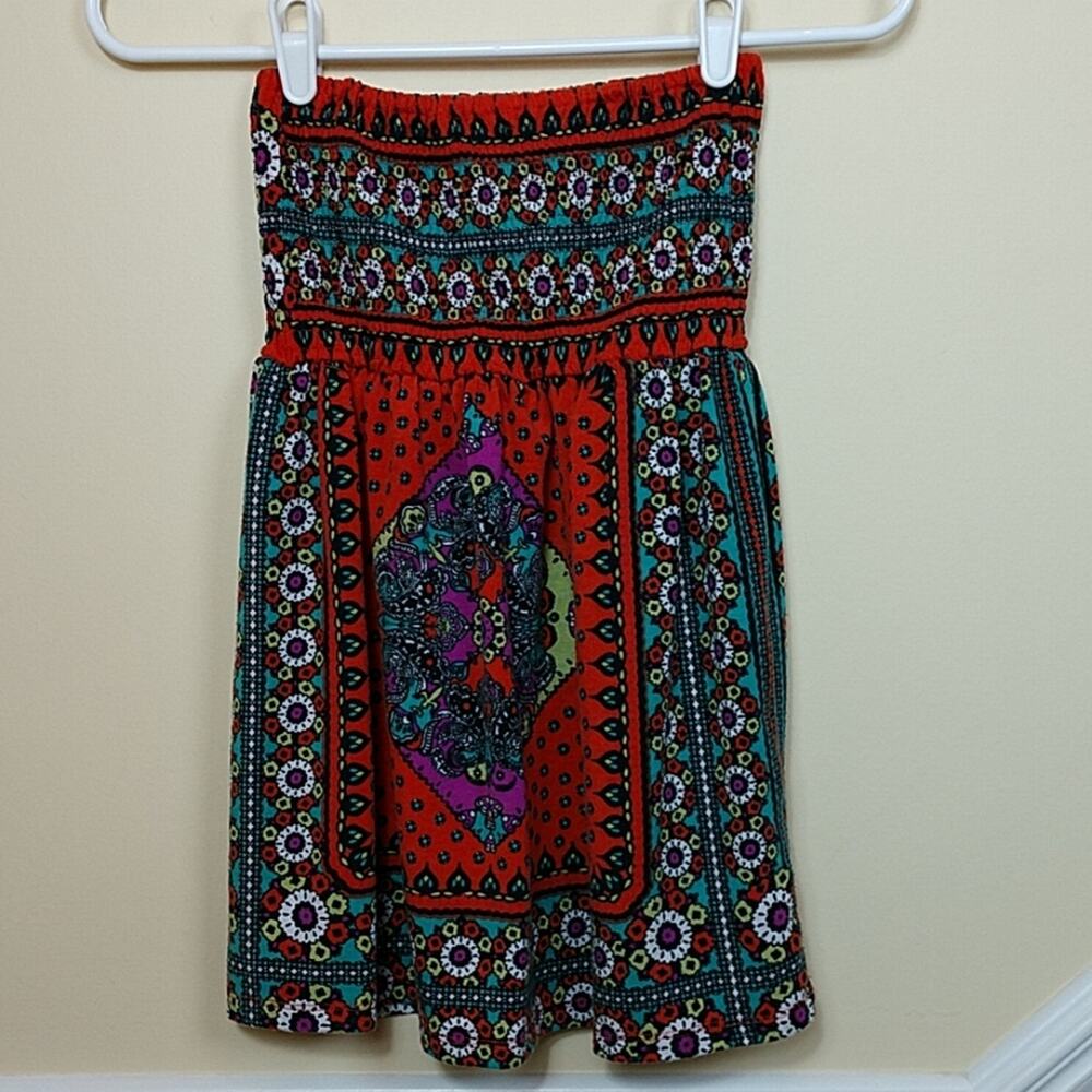 Maurice's Smocked Boho Top size Medium